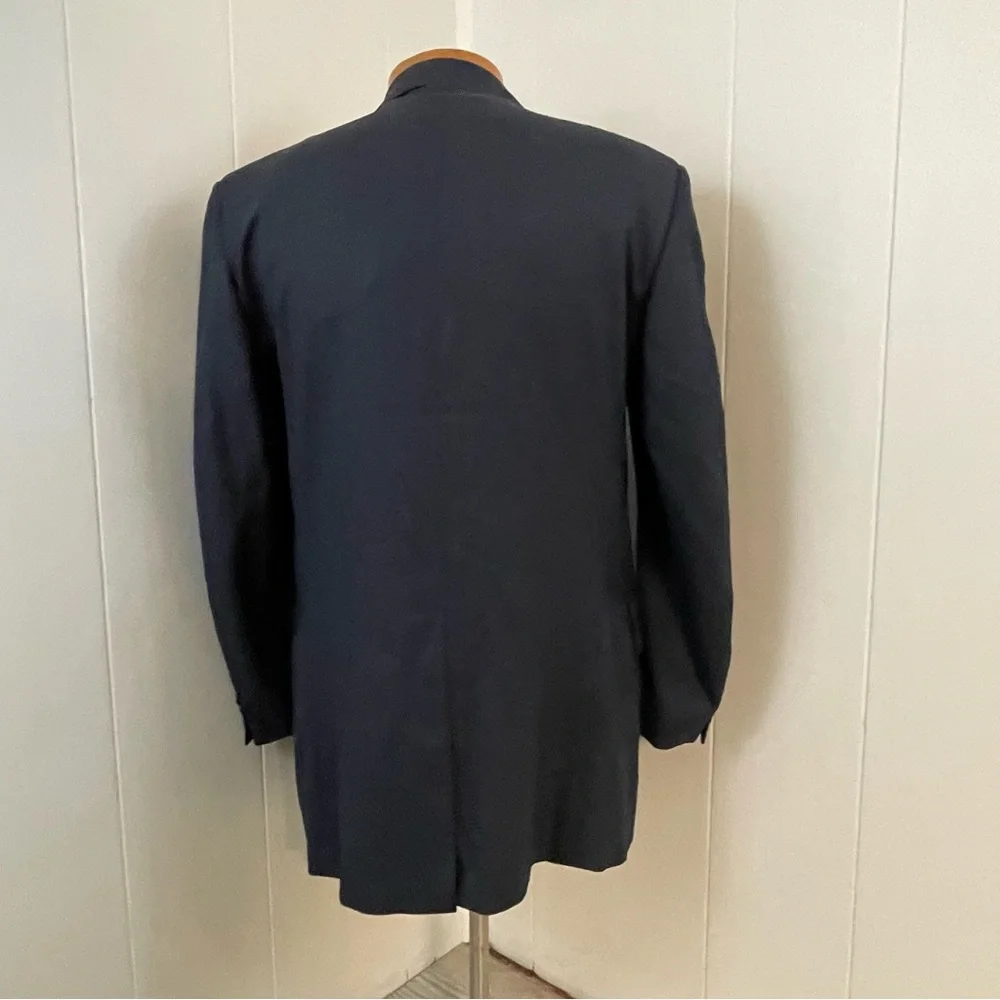 Brooks Brothers Navy Blazer Men's 42R 100%‎ Wool Classic Preppy Office